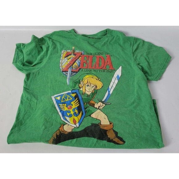 The Legend of Zelda A Link To The Past Graphic T Shirt Mens Size Small - Picture 4 of 5